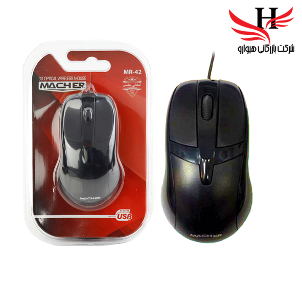 تصویر ماوس سيم دار مچر MACHER MR-42